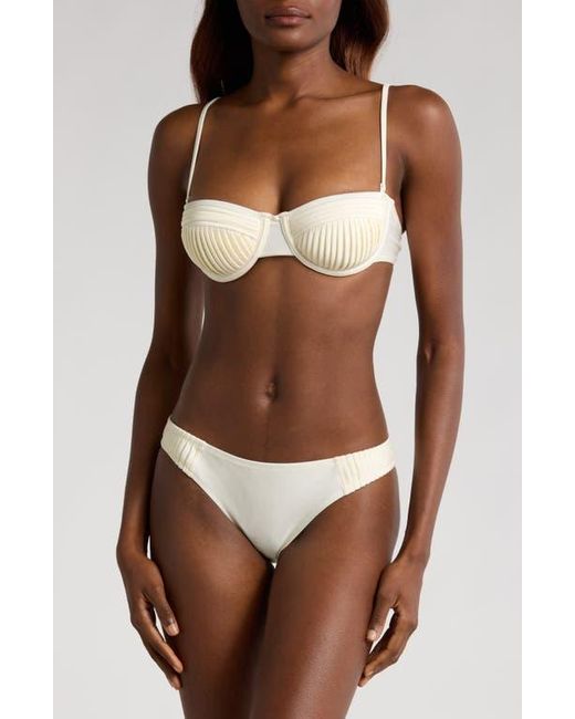 Solid & Striped Natural Solene Underwire Bikini Top