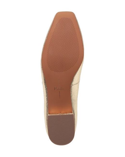 Linea Paolo Metallic Marcel T-Strap Pump