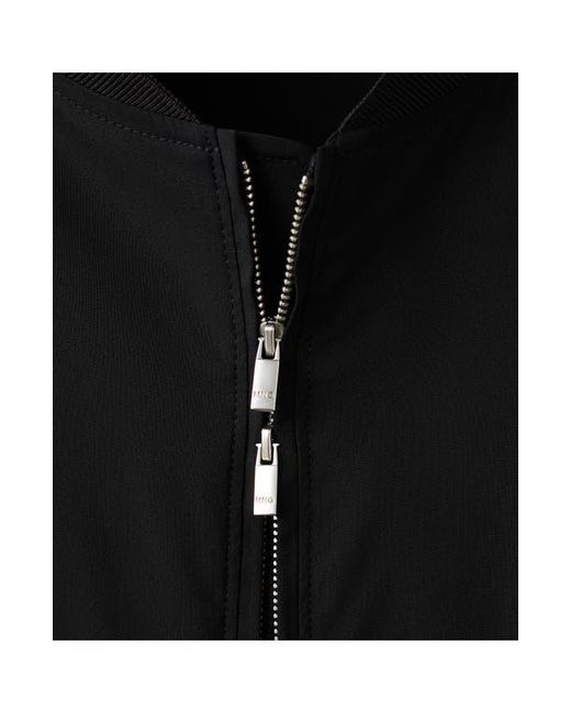 Mango Black Bomber Jacket for men