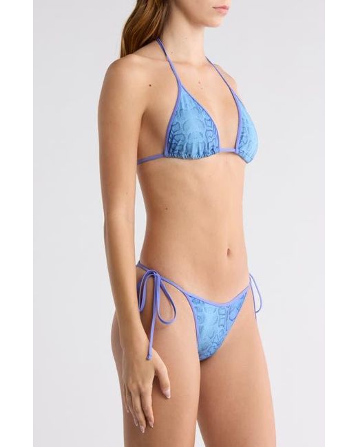 PacSun Blue Corinne Side Tie Bikini Bottoms