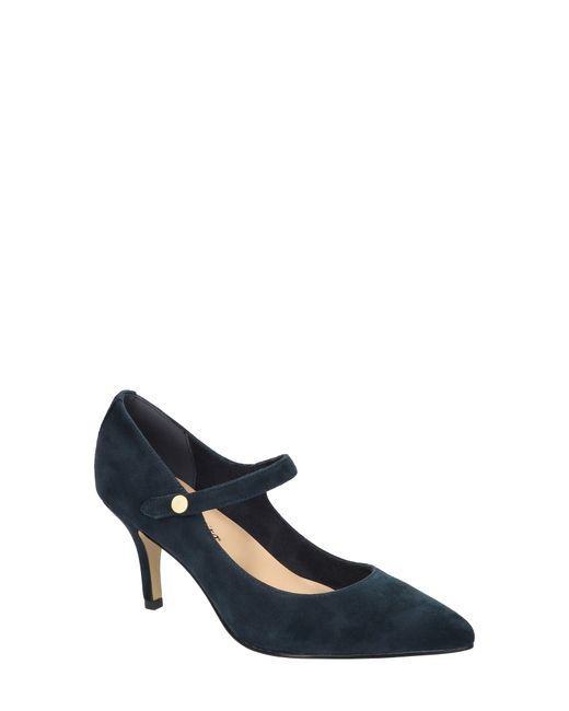 Bella Vita Blue Lainey Pointed Toe Pump
