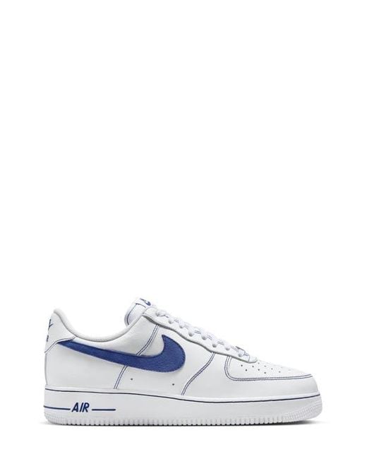 Nike Blue Air Force 1 '07 Lv8 Sneaker for men