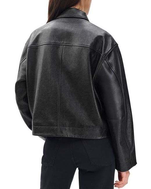 Rag & Bone Black Nonie Leather Jacket