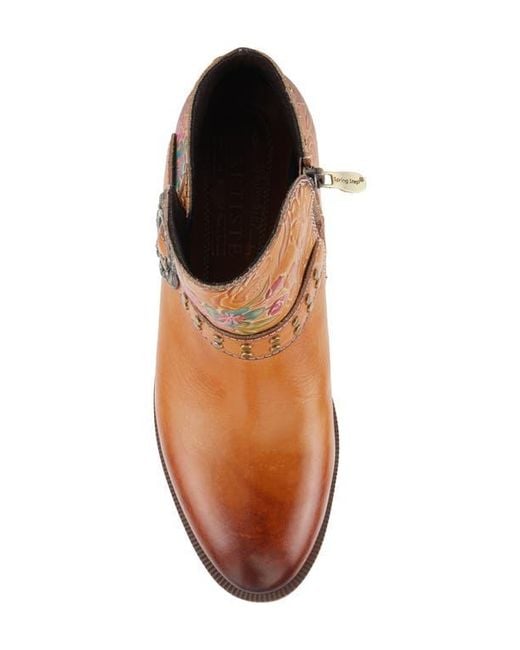 Spring Step Brown Daintylady Bootie