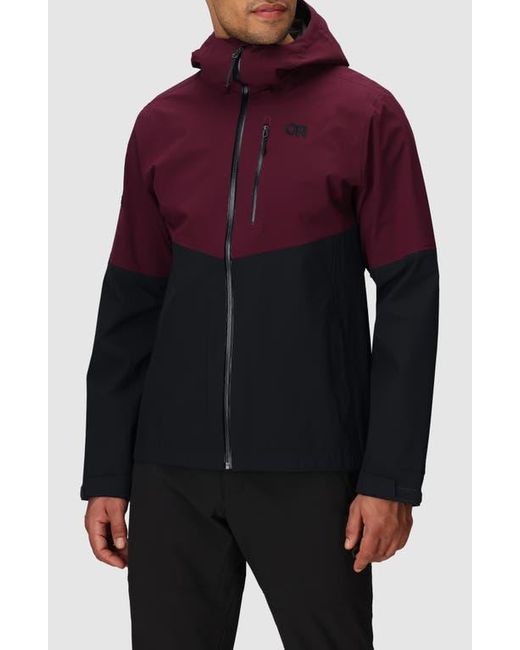 Outdoor Research Purple Foray 3L Waterproof Jacket for men