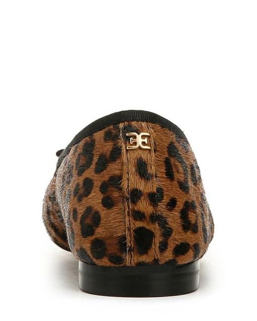 Sam Edelman Brown Monet Cap Toe Ballet Flat