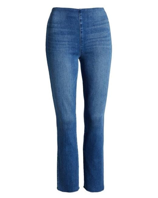 Frank & Eileen Blue Derry Illusion Pull-On Pants