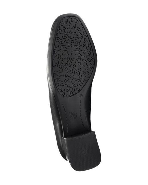 Ara Black Giza Loafer Pump