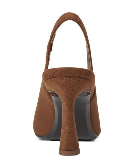 DKNY Brown Camzy Slingback Pointed Toe Pump