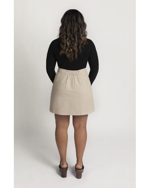 Aam The Label Natural The Cord Mini Skirt