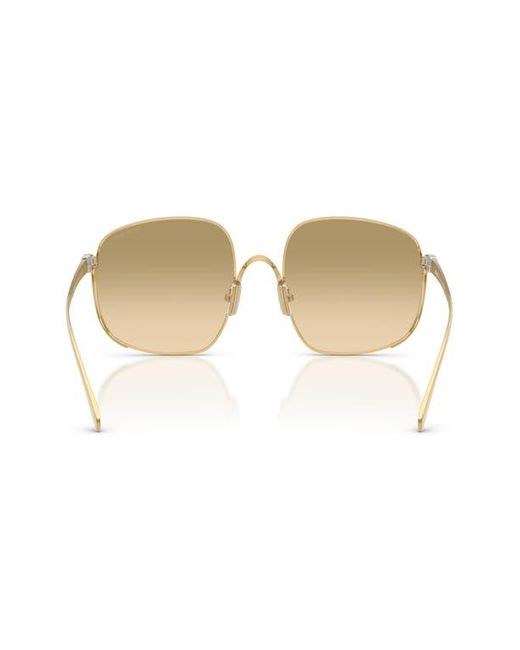 Miu Miu Natural Mu A57S 57Mm Gradient Square Sunglasses