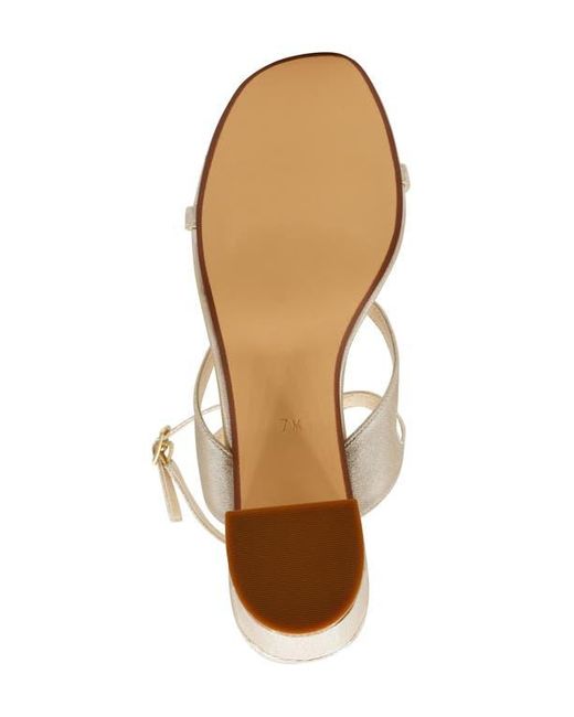Touch Ups Natural Cora Ankle Strap Sandal