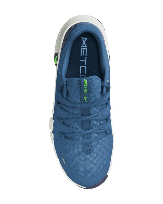 Nike Blue Free Metcon 5 Training Shoe for men