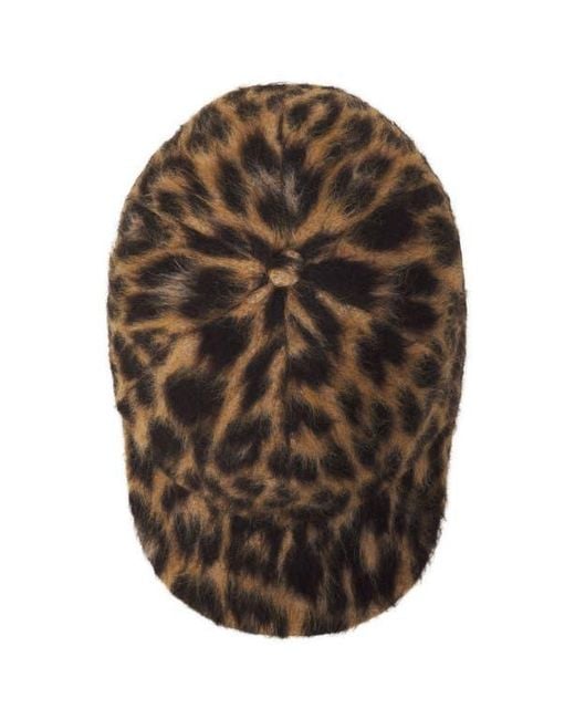 Lanvin Brown Print Cap for men