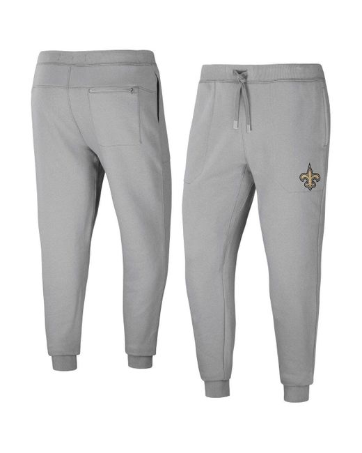 NFL X DARIUS RUCKER Gray Collection By Fanatics New Orleans Saints Fleece jogger Pants At Nordstrom for men