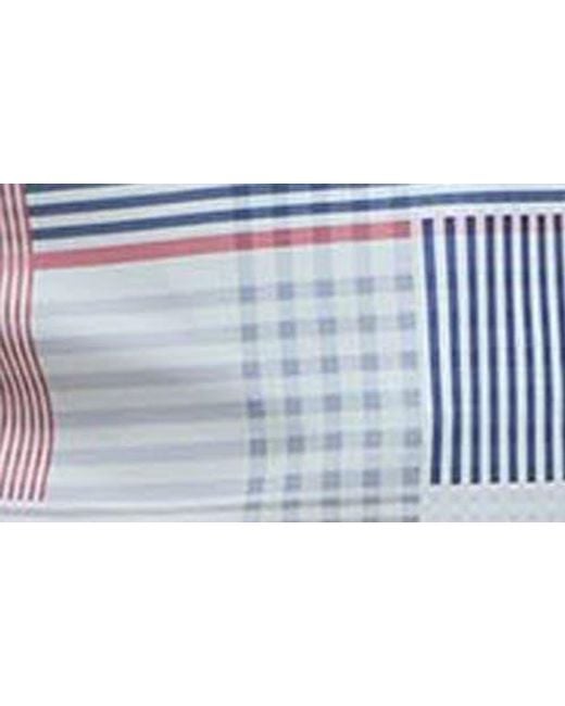 Barbour Blue Patch Swim Trunks for men