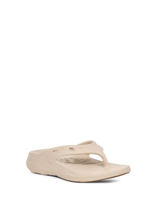 Teva White Apretrail Flip Flop