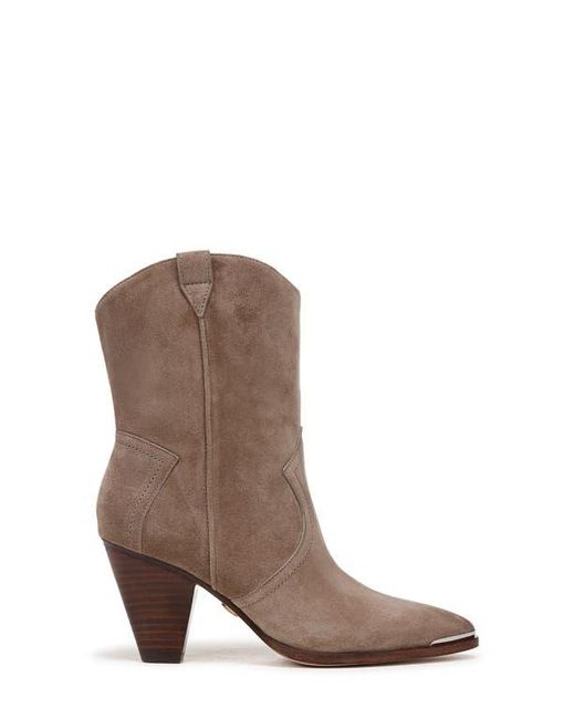 Veronica Beard Brown Cody Pointed Toe Western Boot