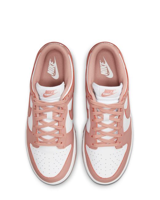 Nike Pink Dunk Low Basketball Shoe