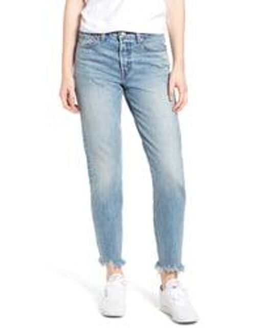raw hem levis