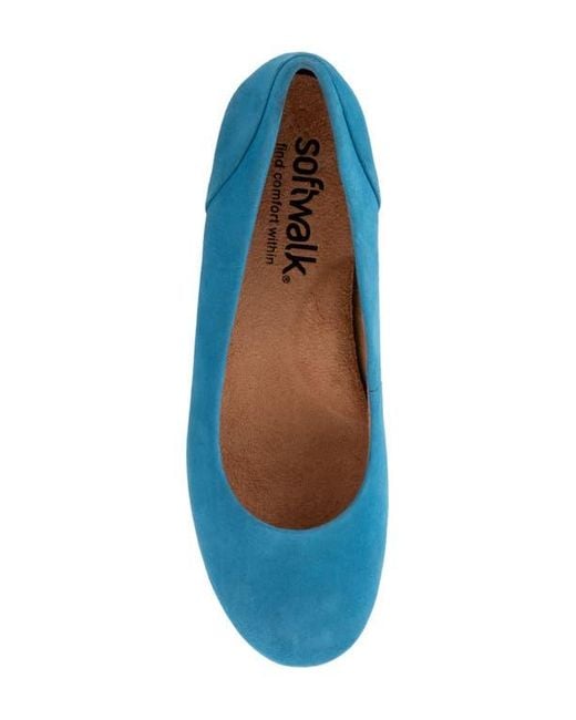 Softwalk® Blue Sonoma Flat