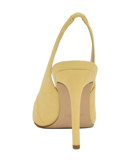 Nine West Metallic Feather Slingback Pump
