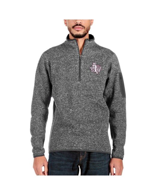 Antigua Texas Southern Tigers Big & Tall Fortune Quarter-zip Pullover ...