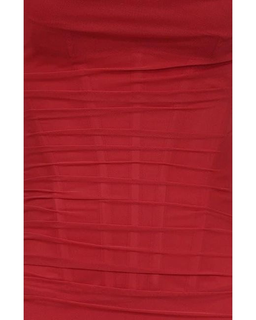 sachin and babi light blue dress Laundry by Shelli Segal Womens Red Cold Shoulder A-Line Cocktail Dress 14
