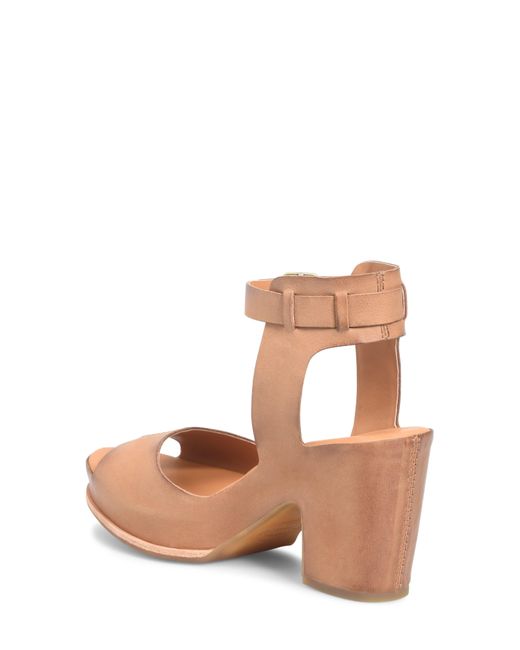 KorkEase Korkease Stasia Ankle Strap Platform Sandal in Pink Lyst
