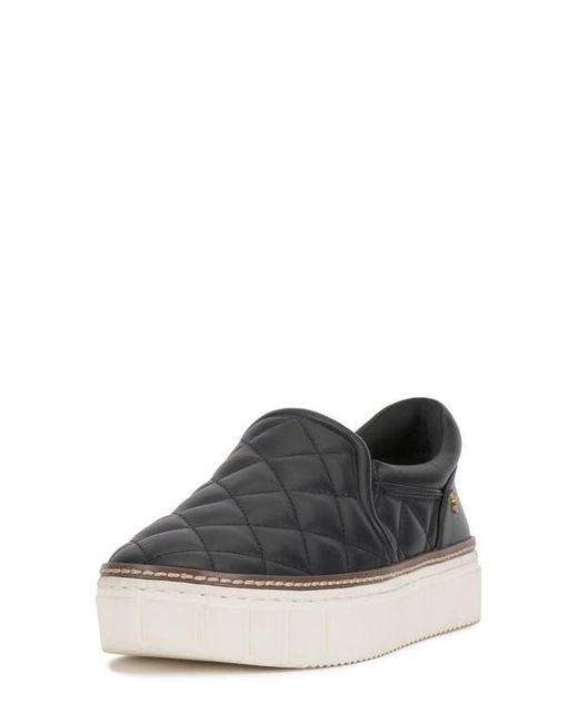 Vince Camuto Black Romie Slip-On Platform Sneaker