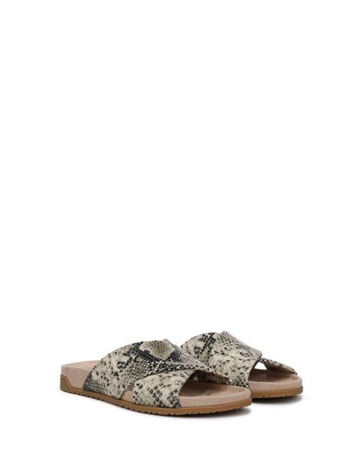 Vionic Gray Etna Crossover Slide Sandal