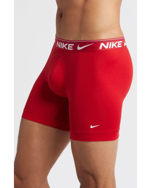 Nike Gray Dri-fit Ultra Comfort 3-pack Boxer Briefs for men
