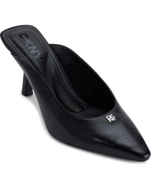DKNY Black Netta Mule