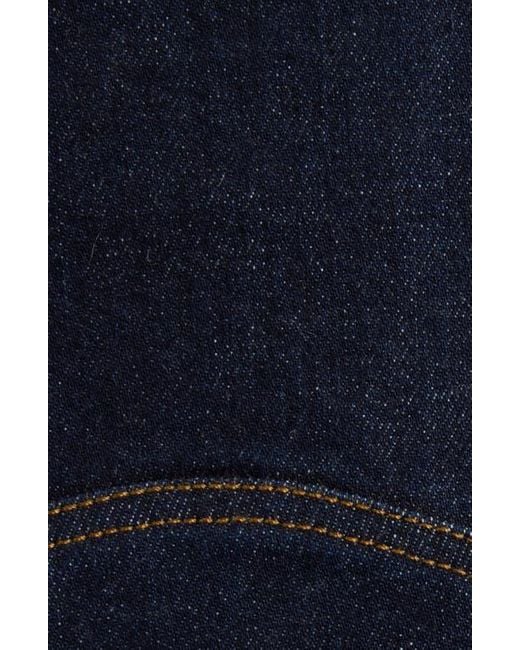 Jacquemus Blue La Jupe Triangle De-Nîmes A-Line Denim Midi Skirt
