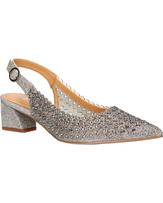 J. Reneé Multicolor Pranil Pointed Toe Slingback Pump