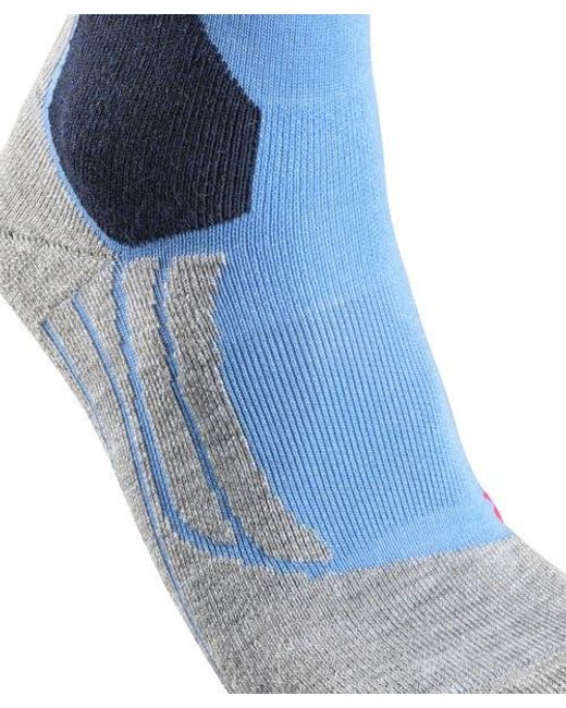 Falke Blue Sk2 Intermediate Ski Socks
