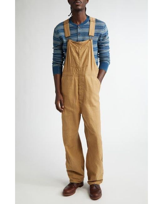 Ralph Lauren Blue Stripe Linen & Cotton Overall for men
