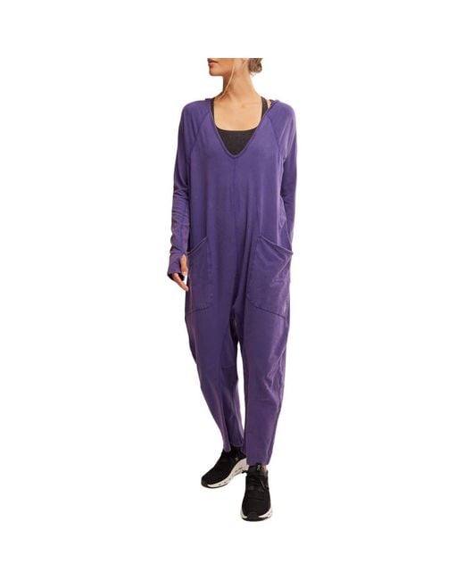Long sleeve cotton jumpsuit sales