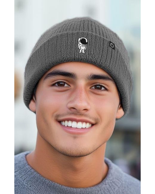 Alix Gray Astronaut Beanie for men