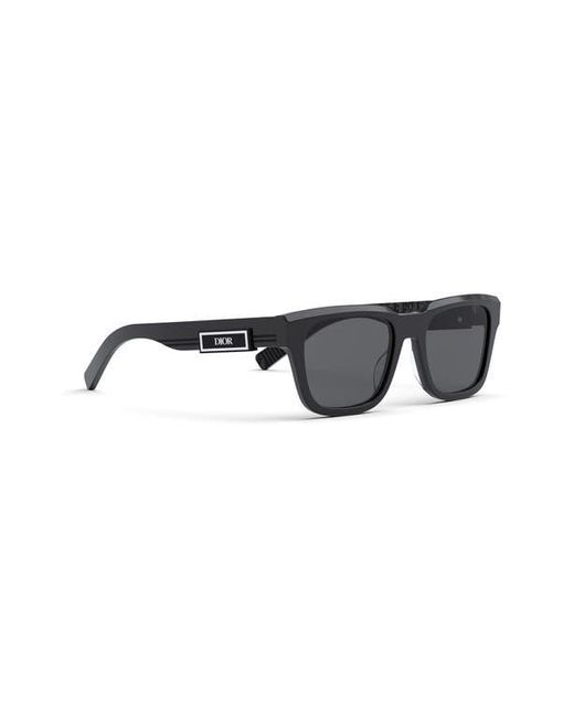 Dior Gray 'b23 S1i 53mm Rectangular Sunglasses for men