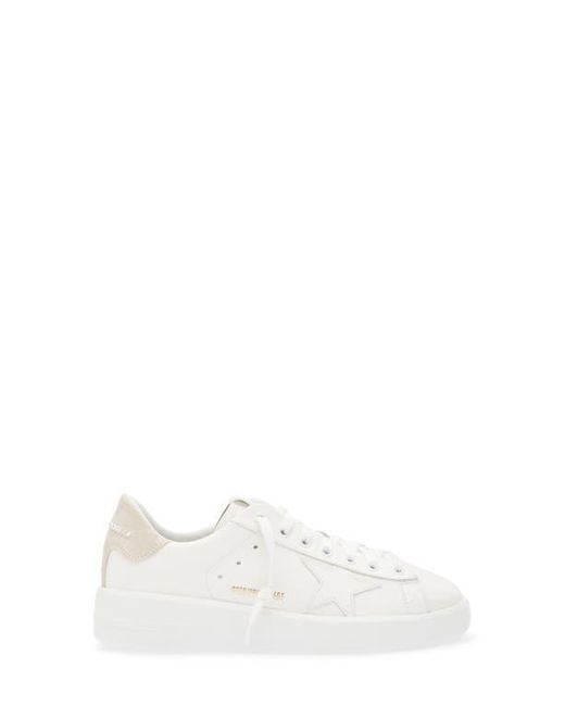 Golden Goose Deluxe Brand White Purestar Low Top Sneaker