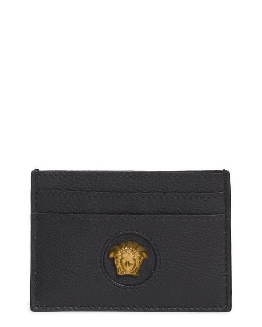 Versace Black Medusa Card Case