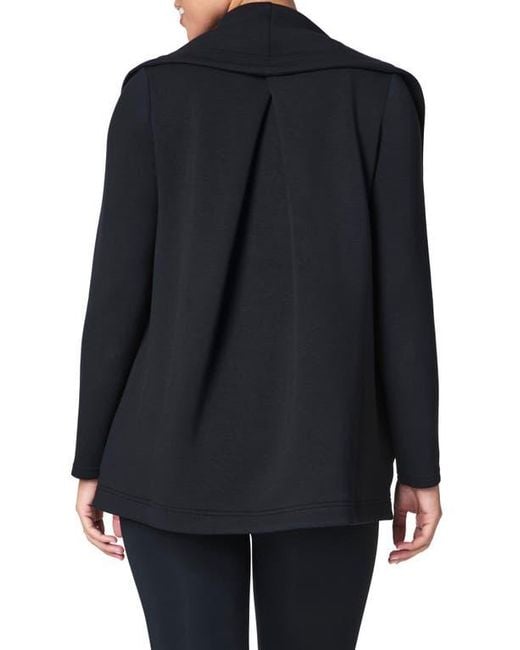Spanx Black Airessentials Open Wrap Cardigan