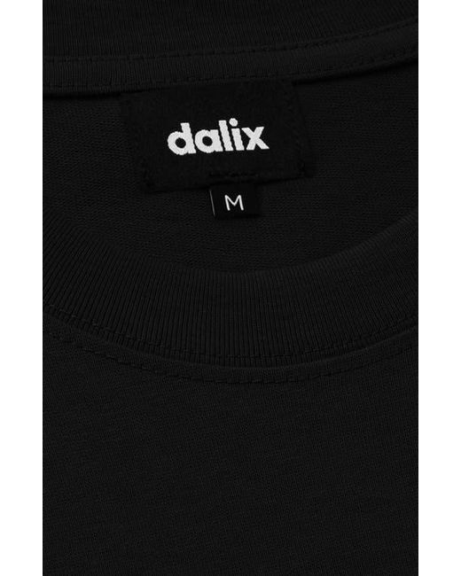 Alix Black Ghost Midweight Jersey Tee for men