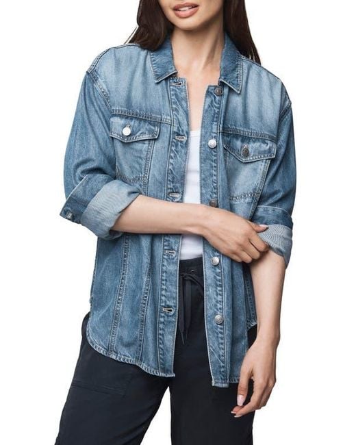 Splendid Blue Denim Shacket