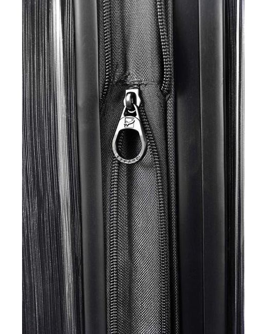 NONSTOP Black New York Elite 3-Piece Expandable Spinner Luggage Set And 3-Piece Packing Cube Set