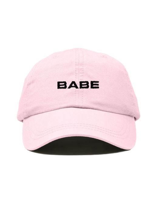 Alix Pink Babe Embroidered Cap