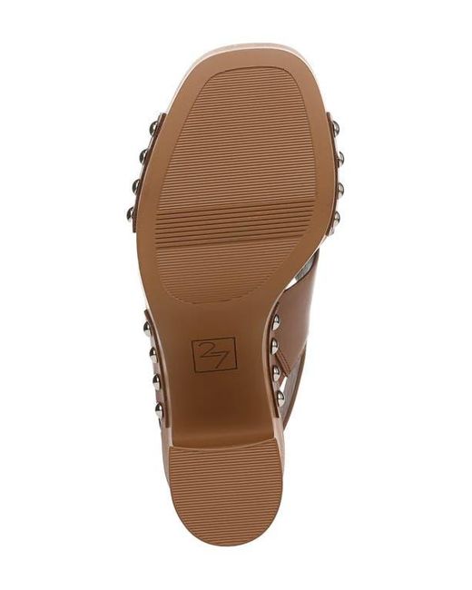 27 EDIT Naturalizer Brown Kirsten Slingback Platform Sandal