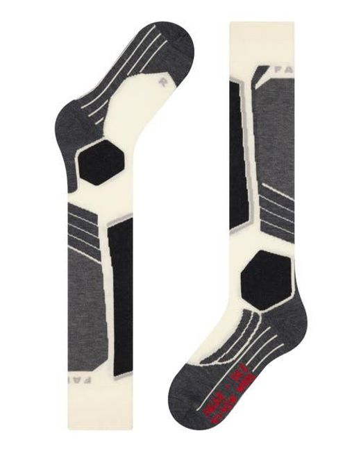 Falke Black Sk2 Intermediate Wool Ski Socks