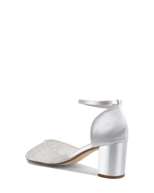 Touch Ups White Hazel Ankle Strap Pump